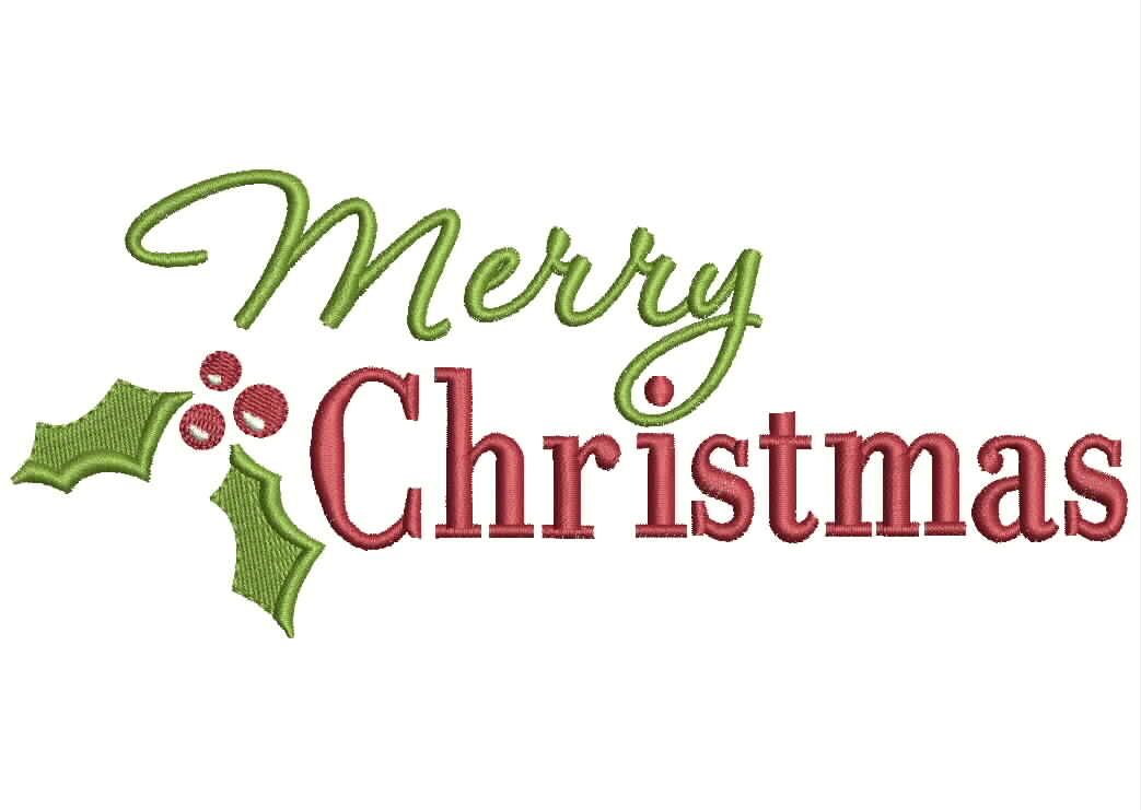 free clipart merry christmas text - photo #16