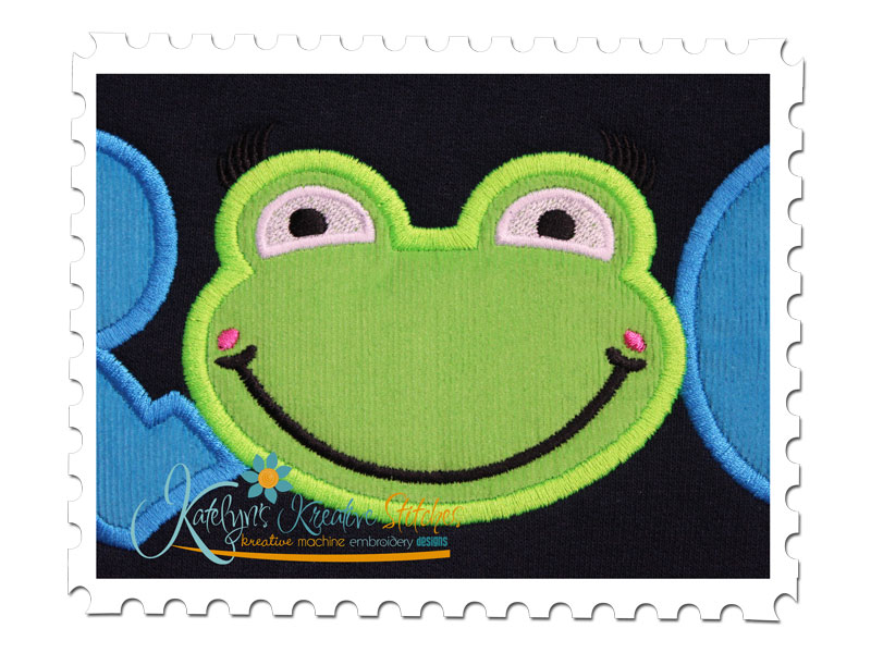 FROG Text Applique Fully Rely on God