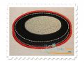 Hockey Puck Applique Double Satin